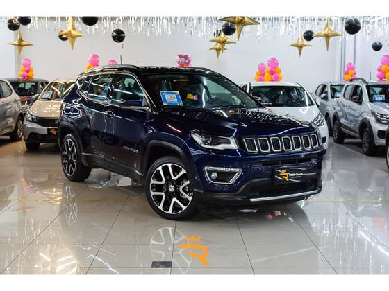 JEEP COMPASS 2.0 16V FLEX LIMITED AUTOMÁTICO JEEP COMPASS 2.0 16V FLEX LIMITED AUTOMÁTICO
